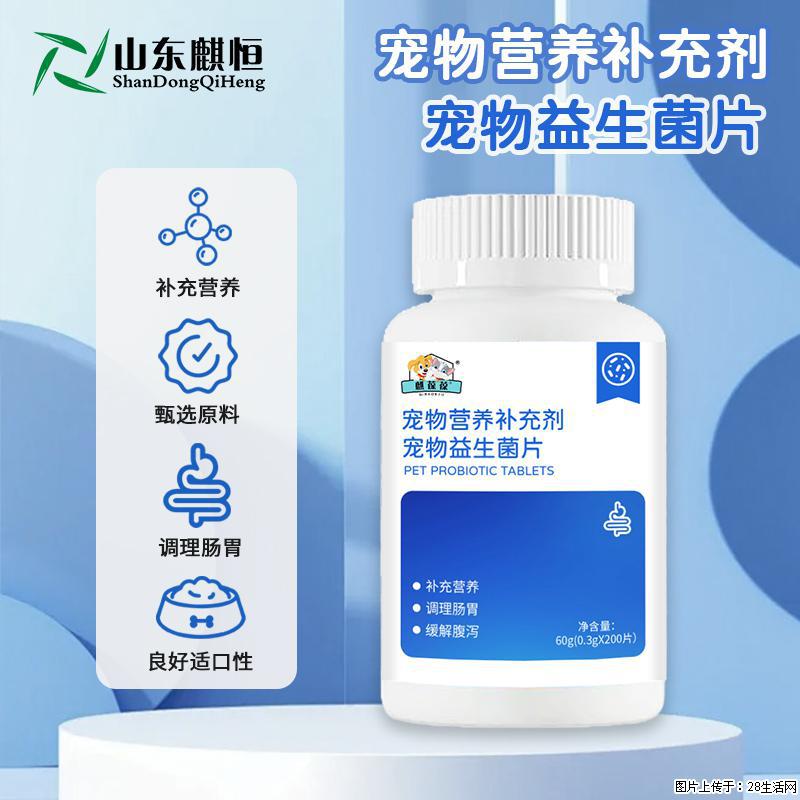 毛孩子玻璃胃反复软便？麒葆葆宠物益生菌片，肠道维稳实力派 - 其它 - 宠物信息 - 济南分类信息 - 济南28生活网 jn.28life.net